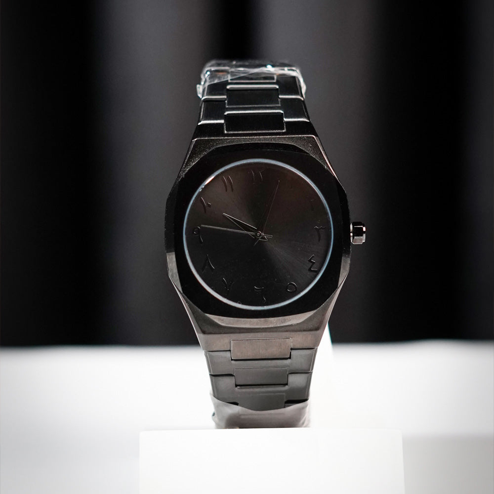 Stainless Steel black oura watch waight (125g)